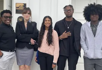 (L-R) Tiff Goff, Rachel Gonzales, Anika Sanka, Rowan Sheer, Kingsley Buhari