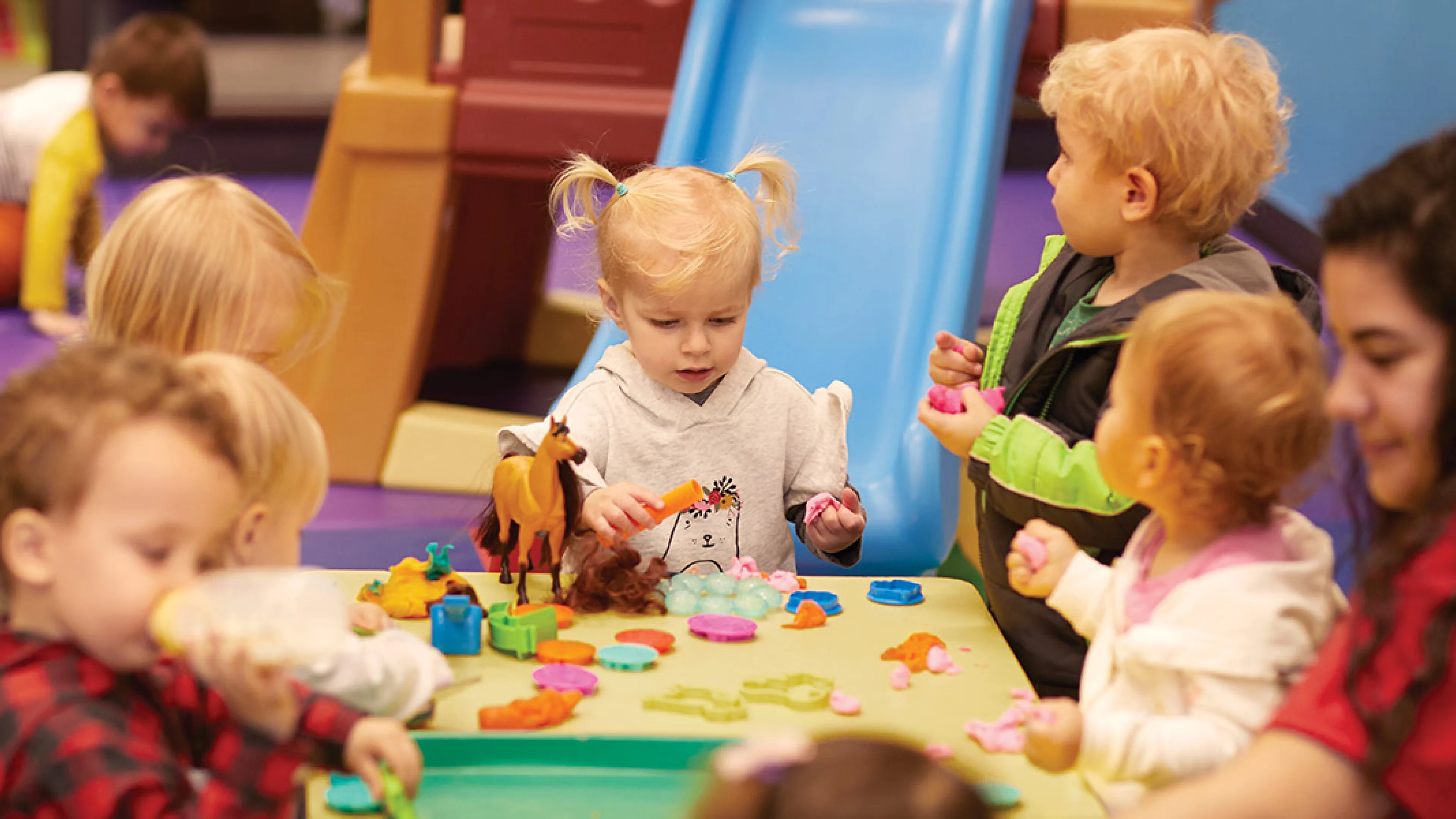 Voluntary Pre-Kindergarten at the Tampa Metro YMCA.