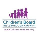 children's board hillsborough county logo blue and purple text www.childrensboard.org