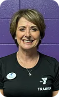Personal trainer Trista Clements in Y polo.
