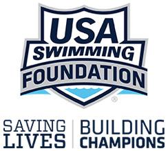 USA Swimming Foundation logo. Saving Lives | Building Champions